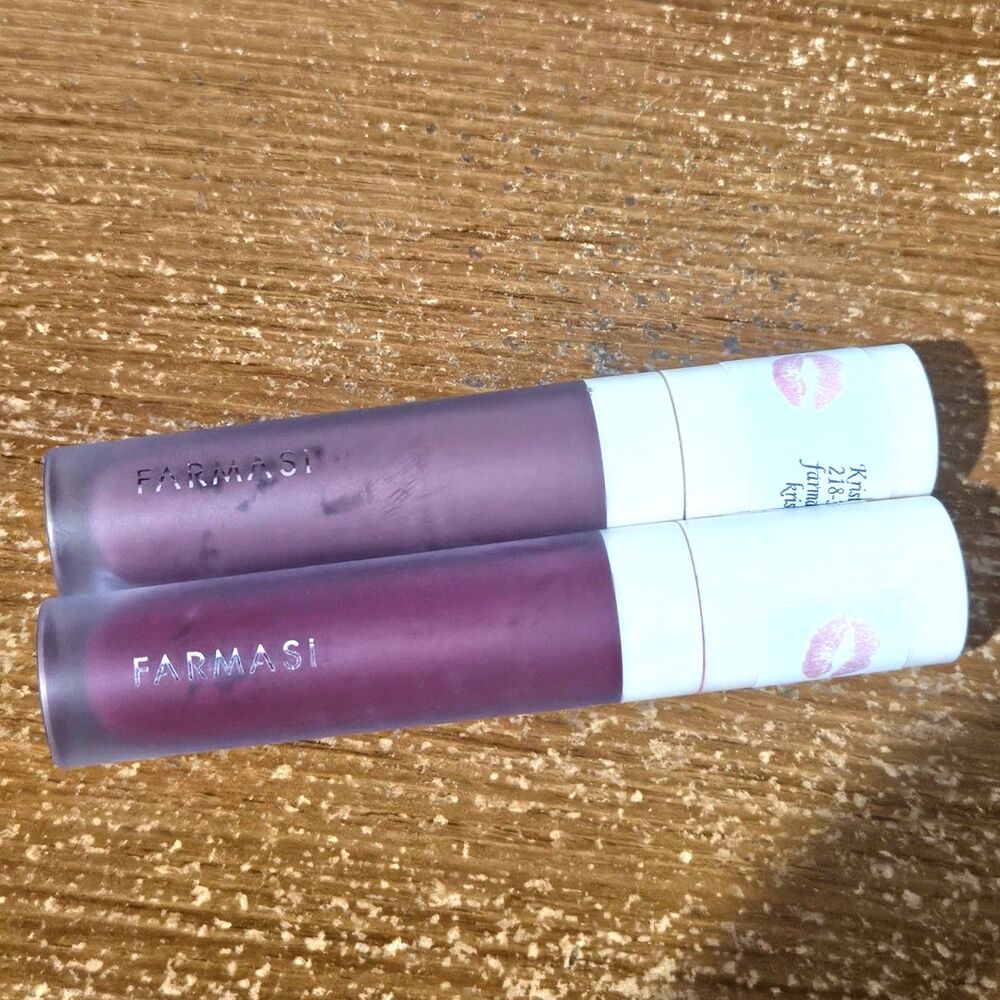 Farmasi Lip Lacquers Latina Collection Shiny Lip Stain All Day Wear Brand New